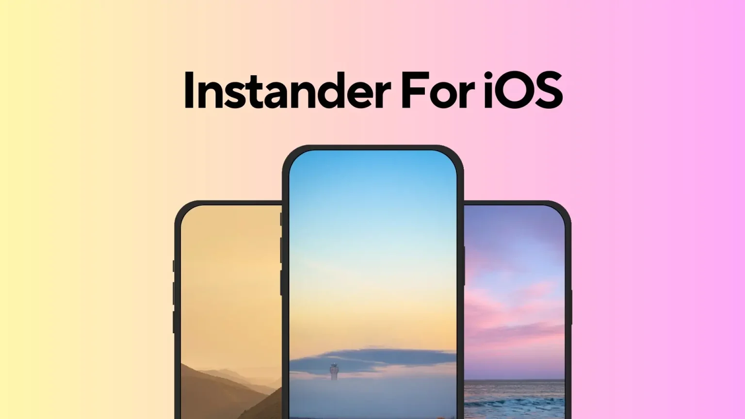 Instander for iOS Banner