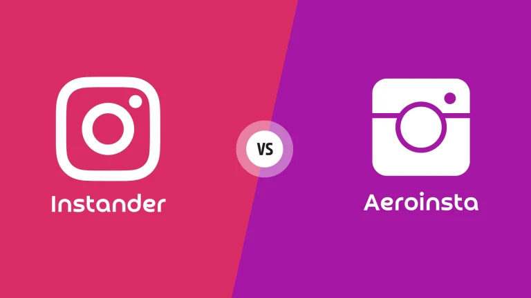 Instander VS Aeroinsta